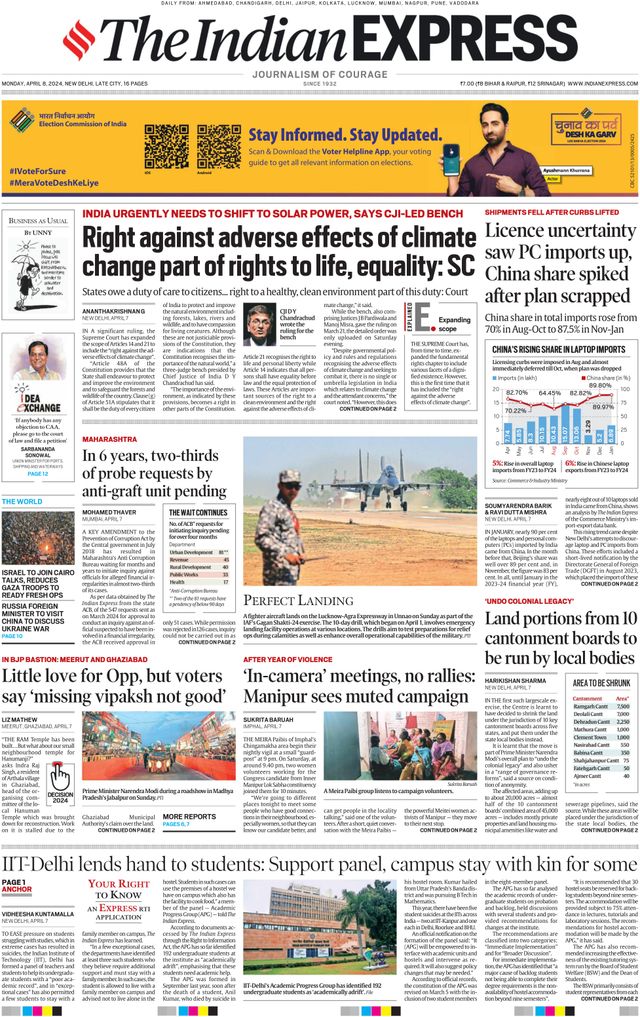 The Indian Express Delhi