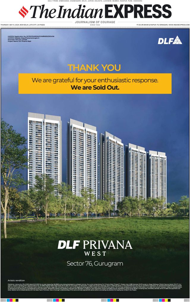 The Indian Express Delhi