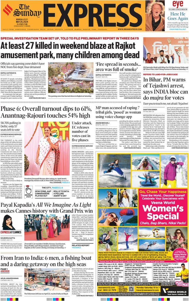 The Indian Express Delhi