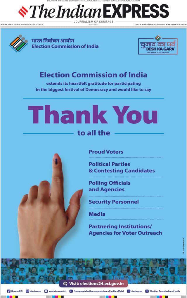The Indian Express Delhi