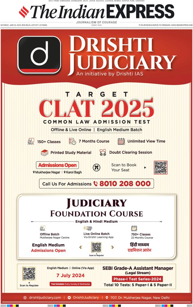 The Indian Express Delhi