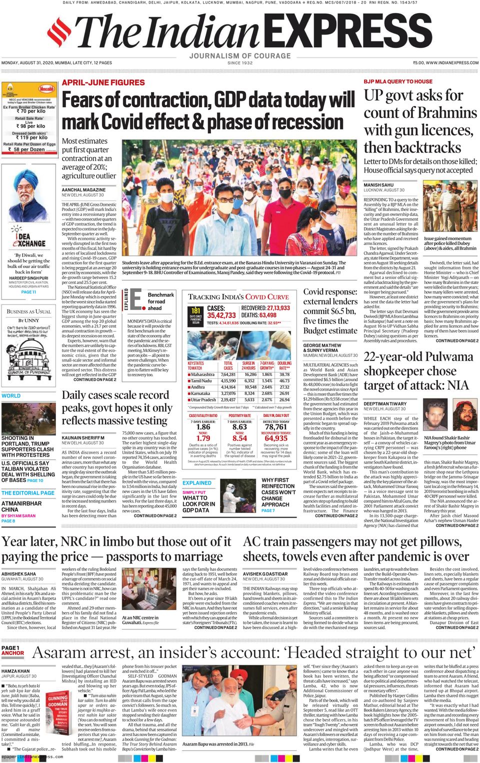 the-indian-express-mumbai-august-31-2020-newspaper