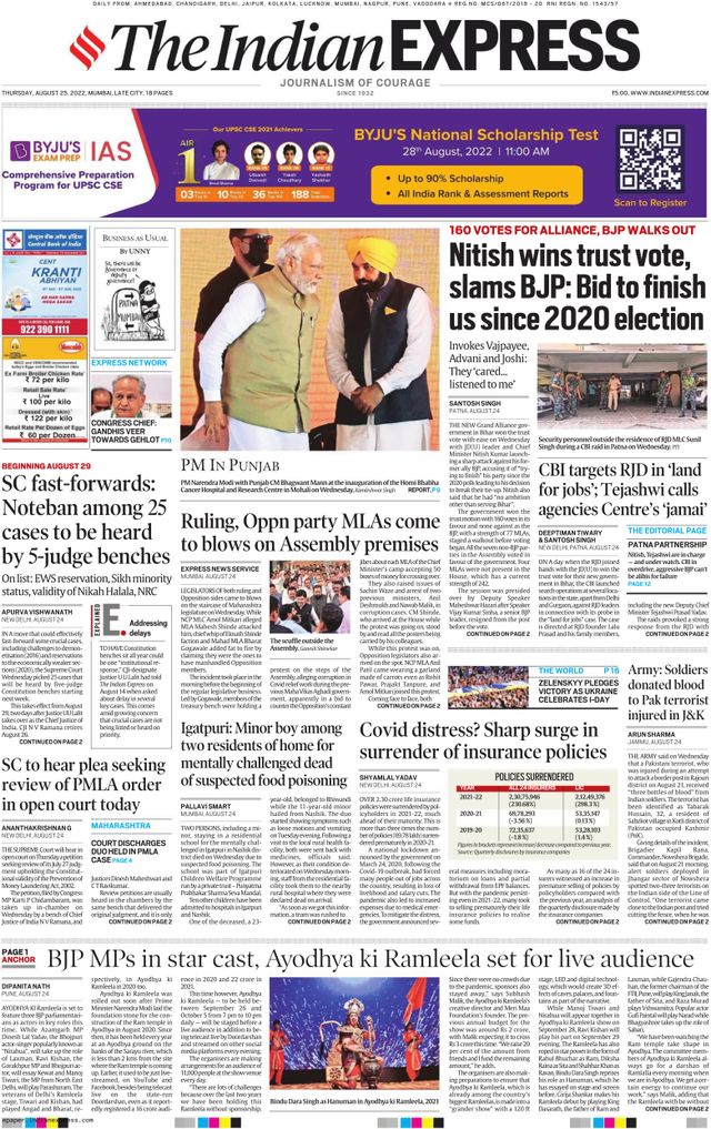 The Indian Express Mumbai