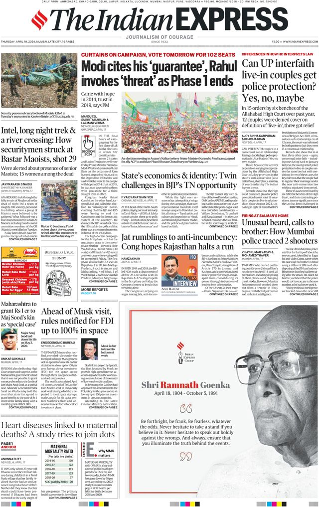 The Indian Express Mumbai