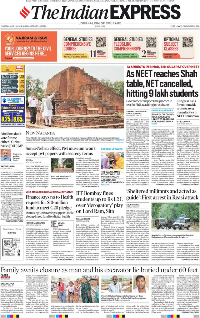 The Indian Express Mumbai