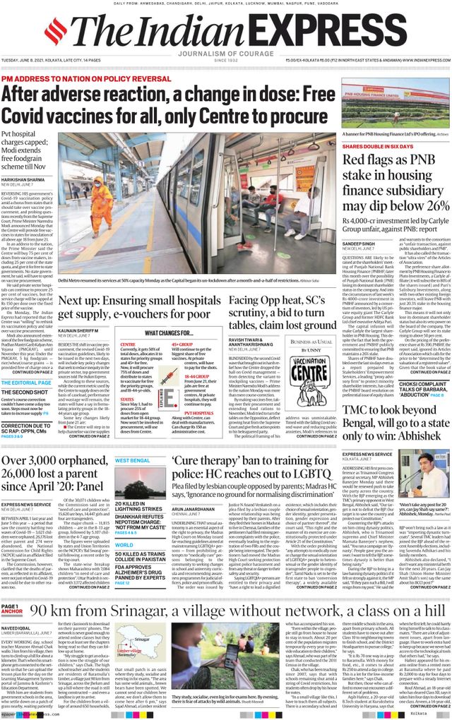 The Indian Express Kolkata