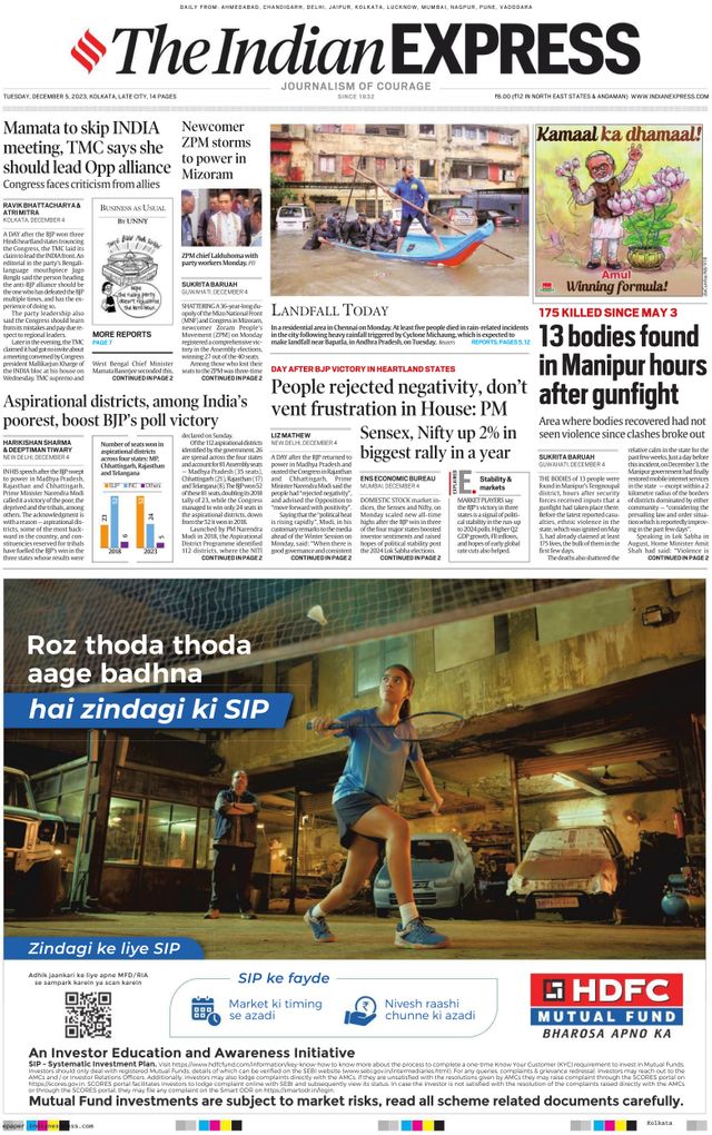 The Indian Express Kolkata