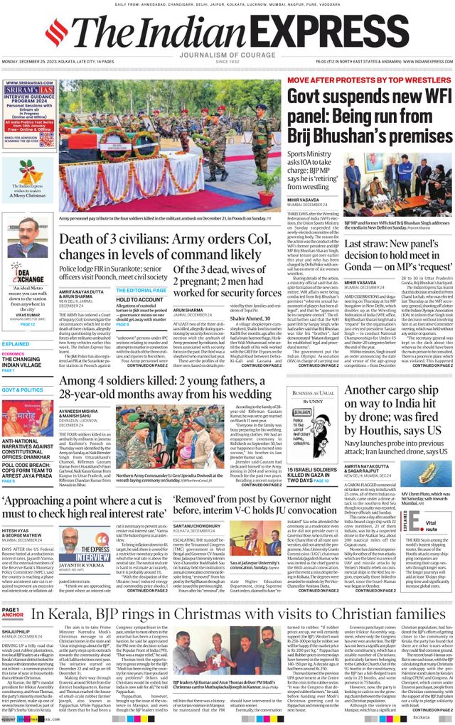 The Indian Express Kolkata