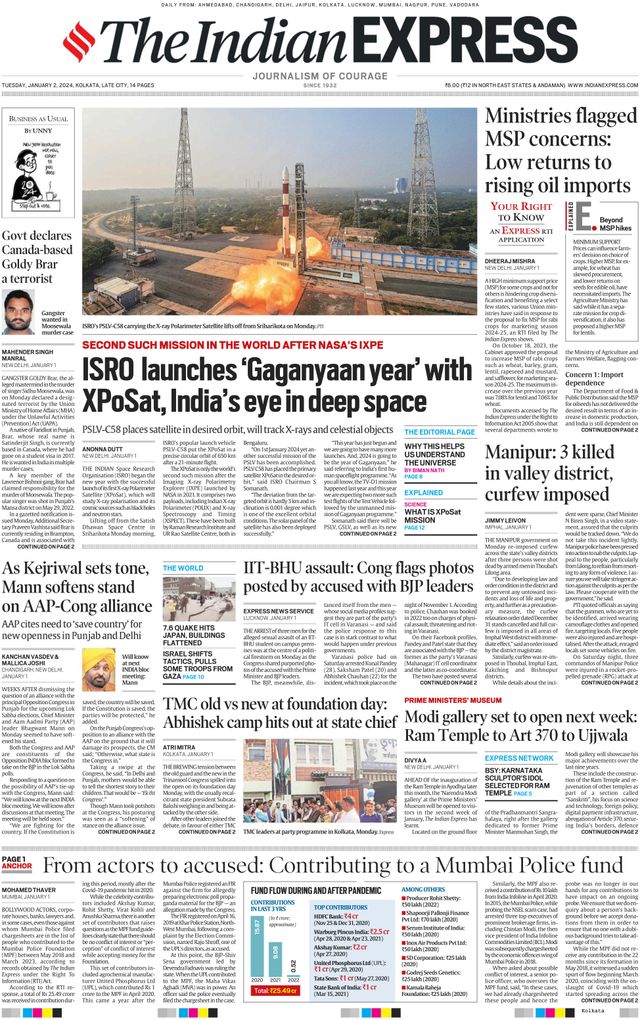 The Indian Express Kolkata