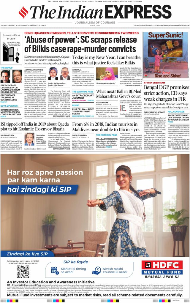 The Indian Express Kolkata