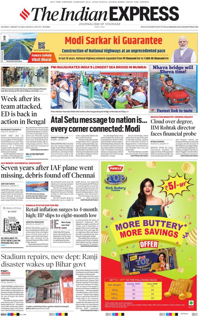 The Indian Express Kolkata