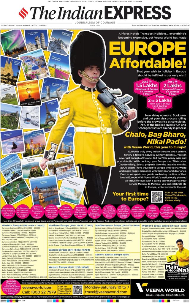 The Indian Express Kolkata