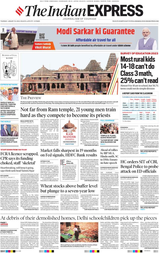 The Indian Express Kolkata
