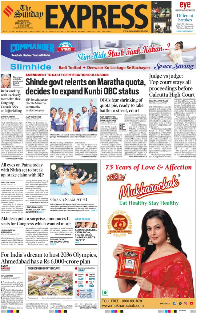 The Indian Express Kolkata