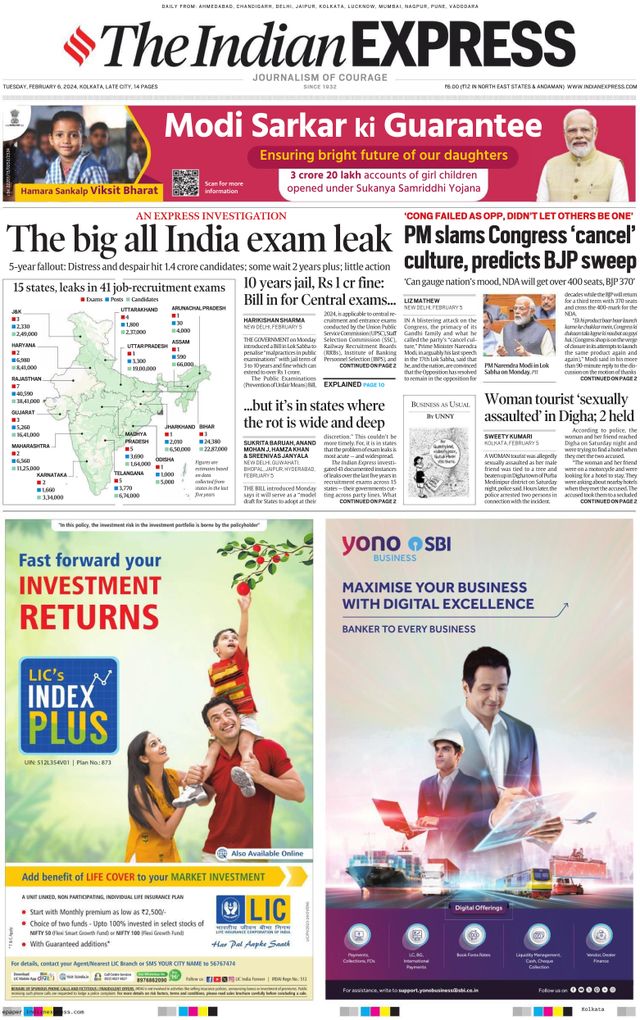 The Indian Express Kolkata