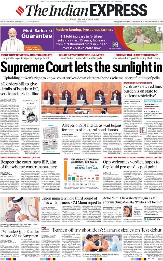 The Indian Express Kolkata