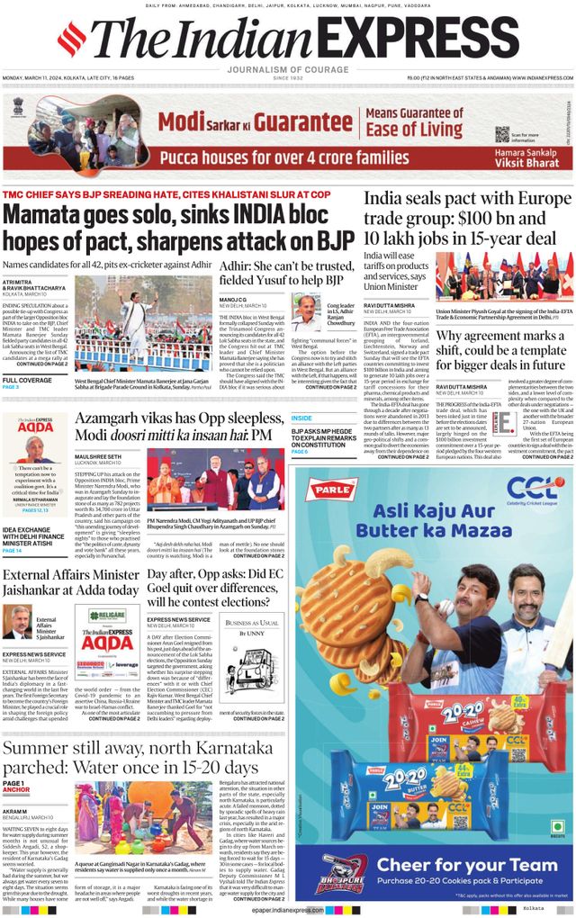 The Indian Express Kolkata