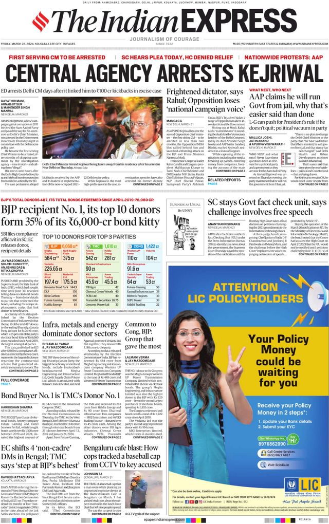 The Indian Express Kolkata