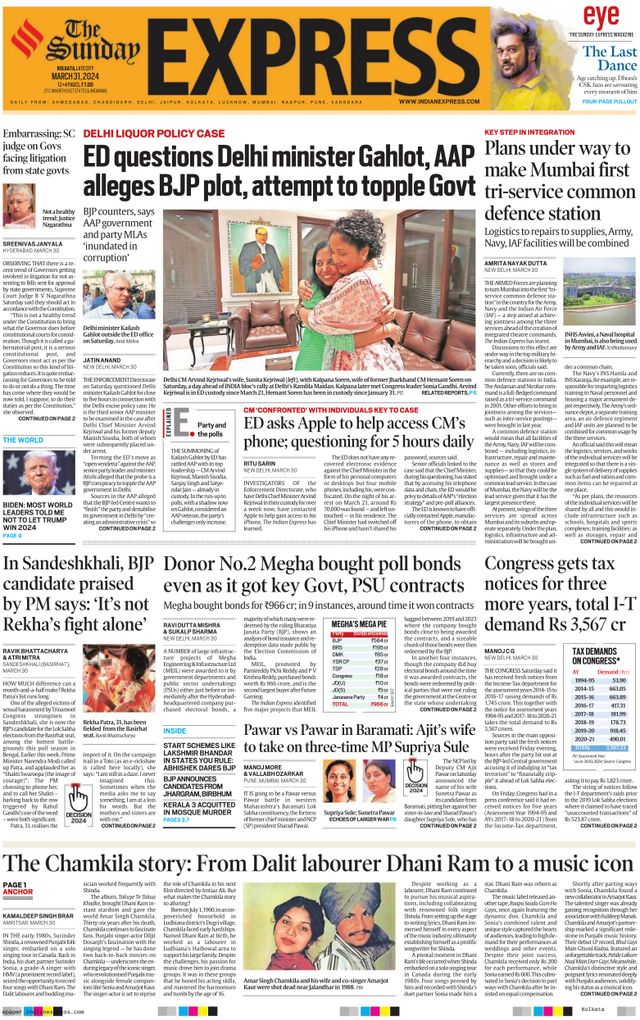 The Indian Express Kolkata