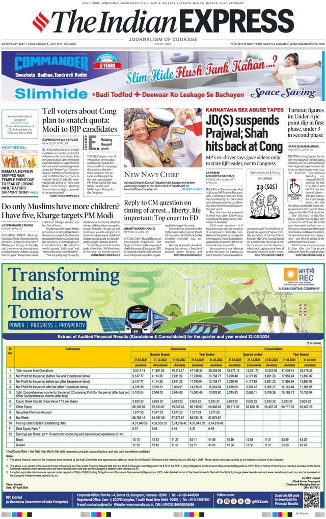 The Indian Express Kolkata