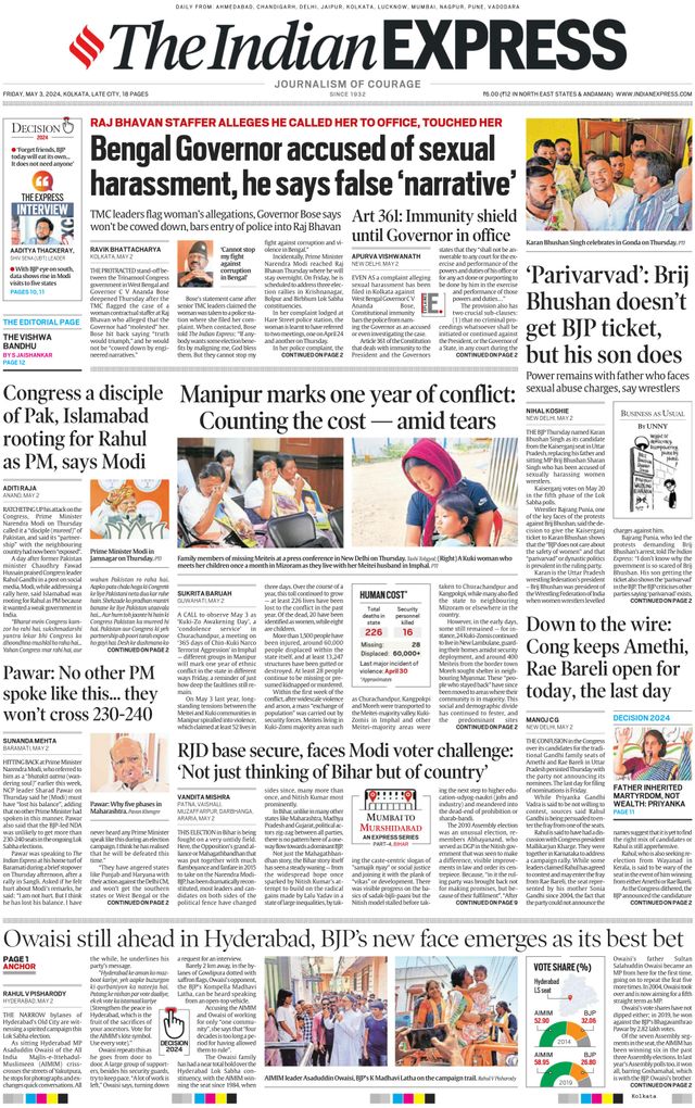 The Indian Express Kolkata