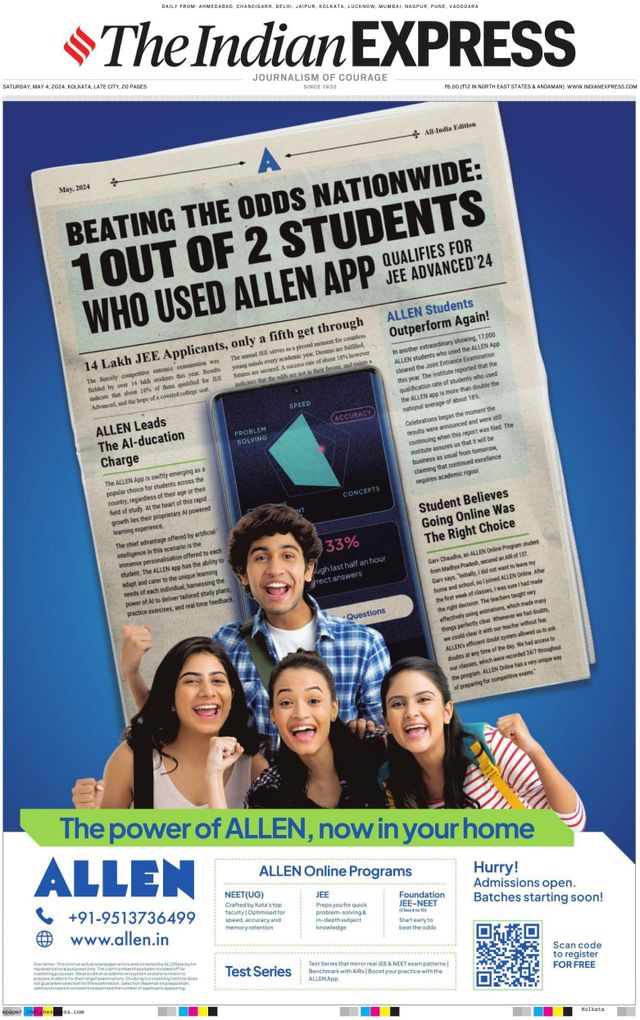 The Indian Express Kolkata