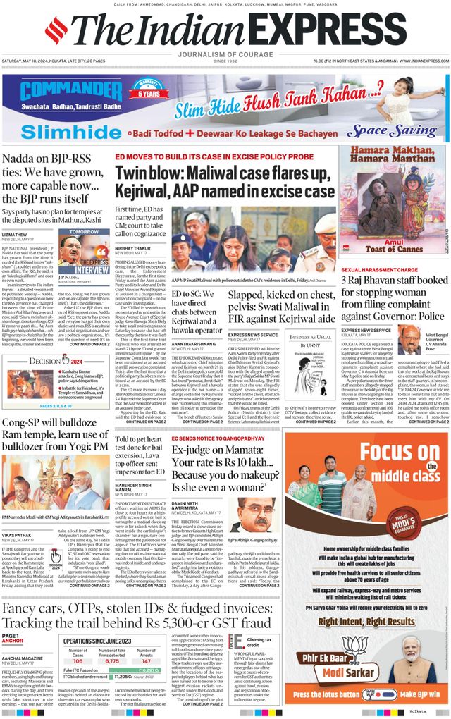 The Indian Express Kolkata