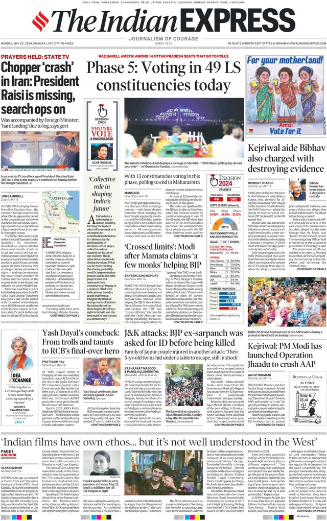 The Indian Express Kolkata