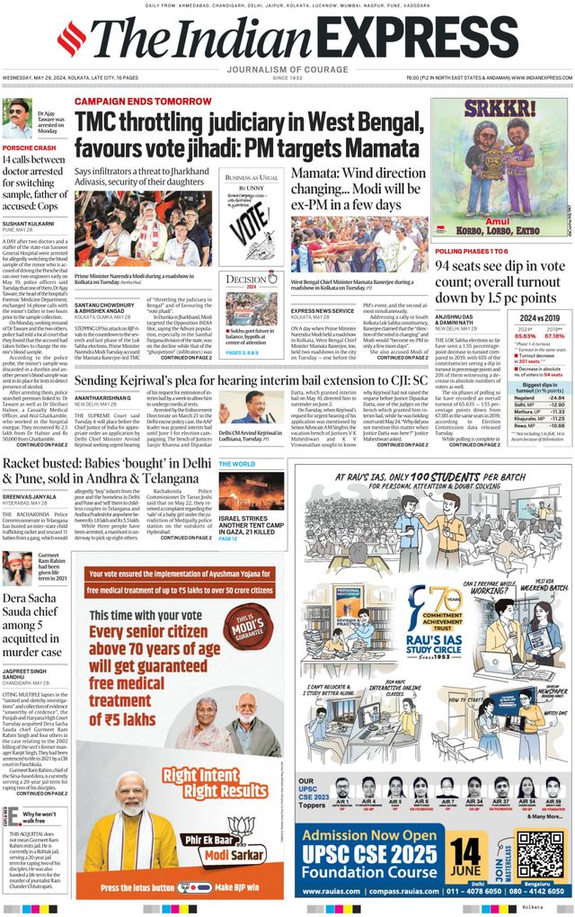 The Indian Express Kolkata