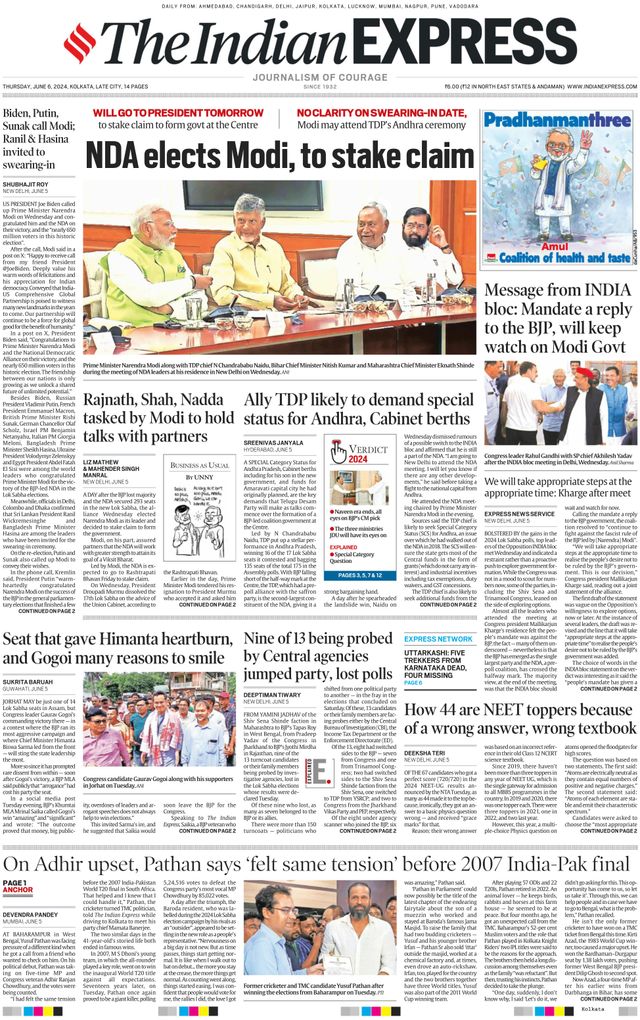 The Indian Express Kolkata