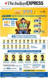 The Indian Express Kolkata - June 10, 2024 June 10, 2024