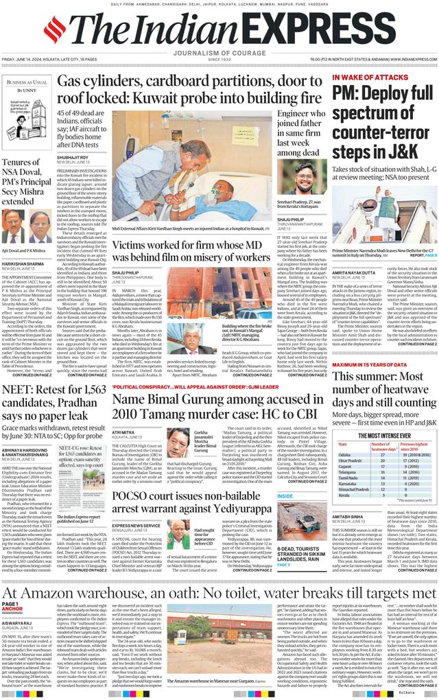The Indian Express Kolkata
