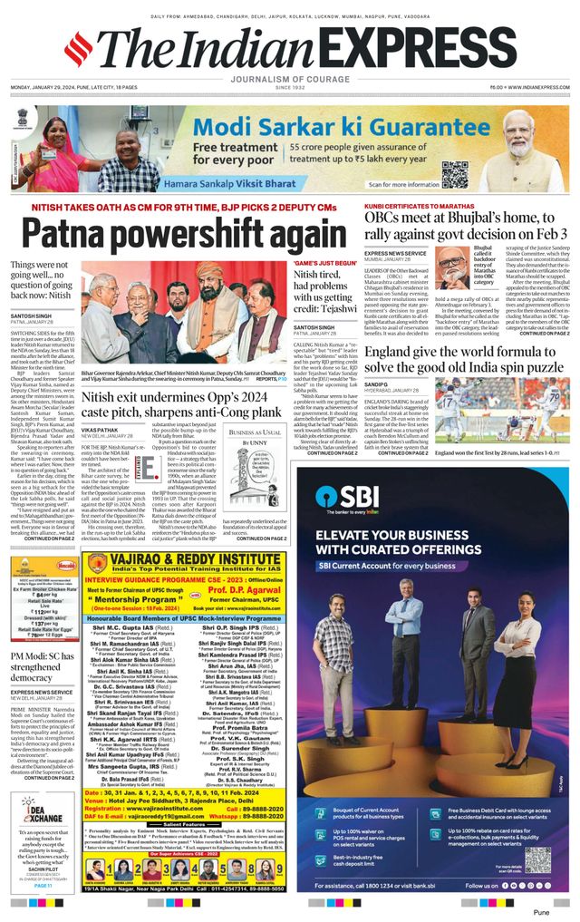The Indian Express Pune