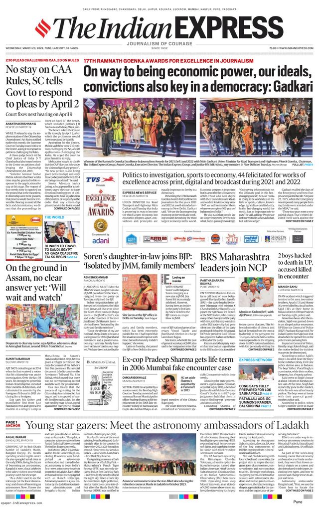 The Indian Express Pune