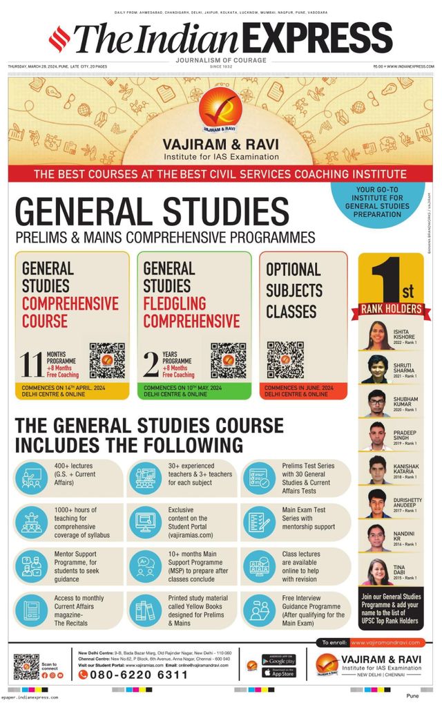 The Indian Express Pune