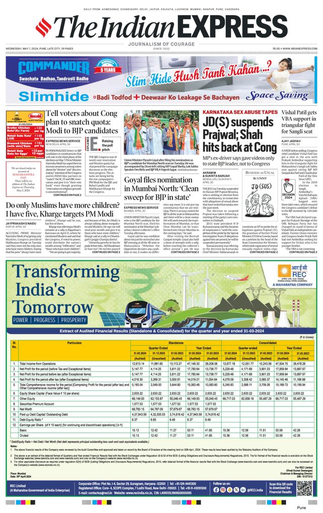 The Indian Express Pune