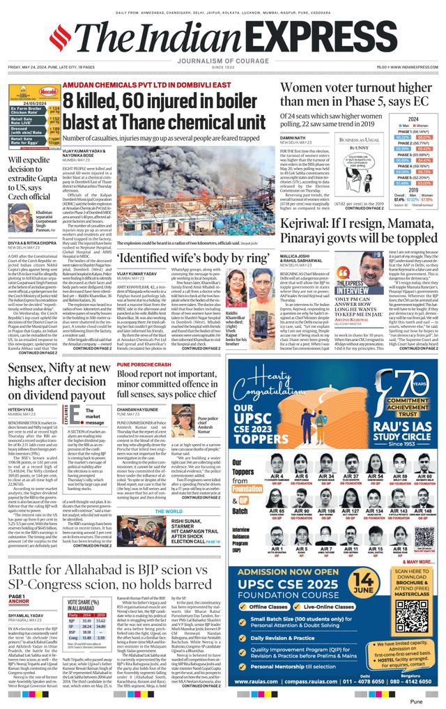 The Indian Express Pune