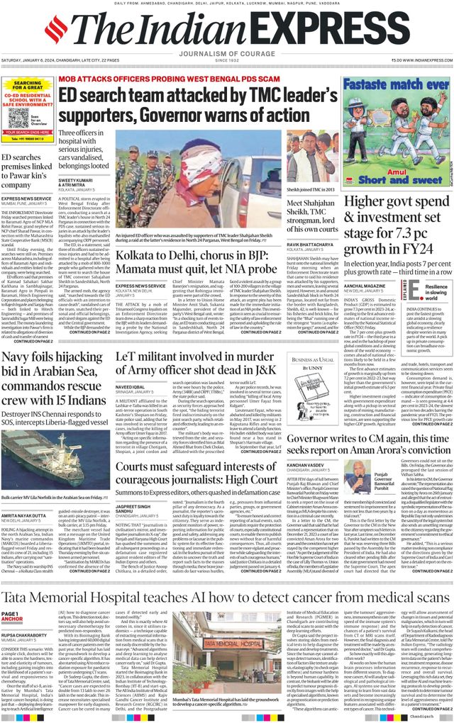 The Indian Express Chandigarh