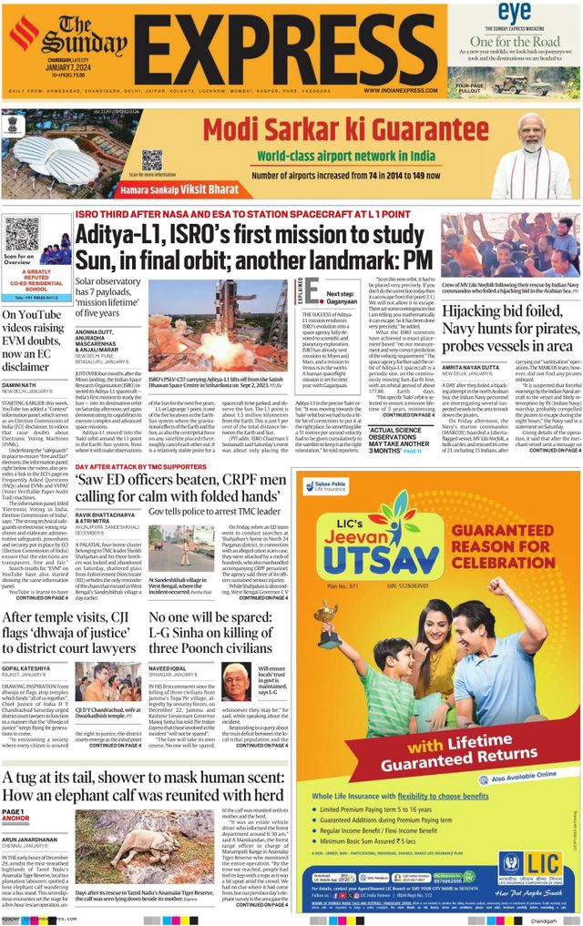 The Indian Express Chandigarh