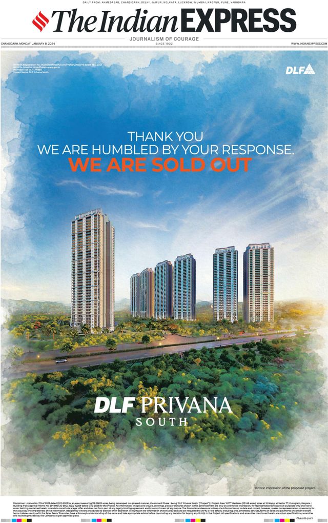 The Indian Express Chandigarh