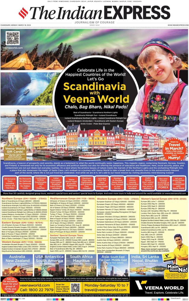 The Indian Express Chandigarh