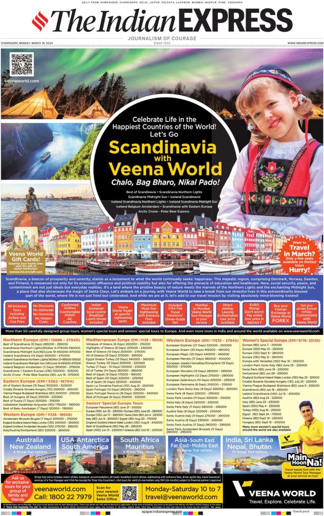 The Indian Express Chandigarh