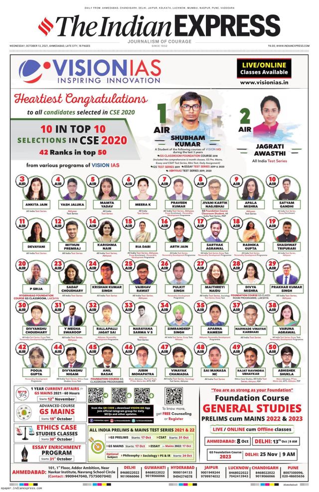 The Indian Express Ahmedabad