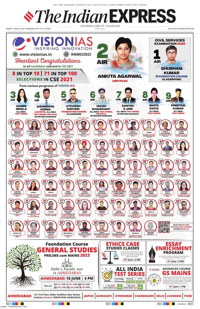 The Indian Express Ahmedabad