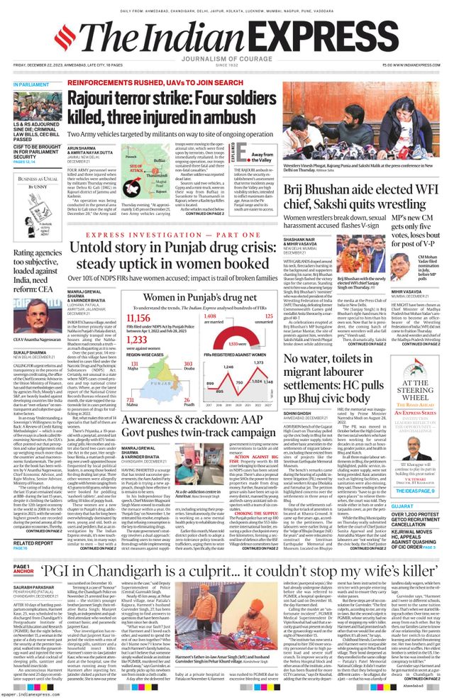 The Indian Express Ahmedabad