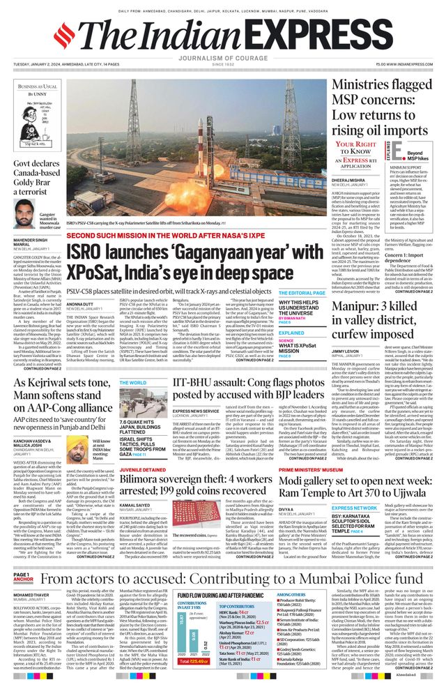 The Indian Express Ahmedabad