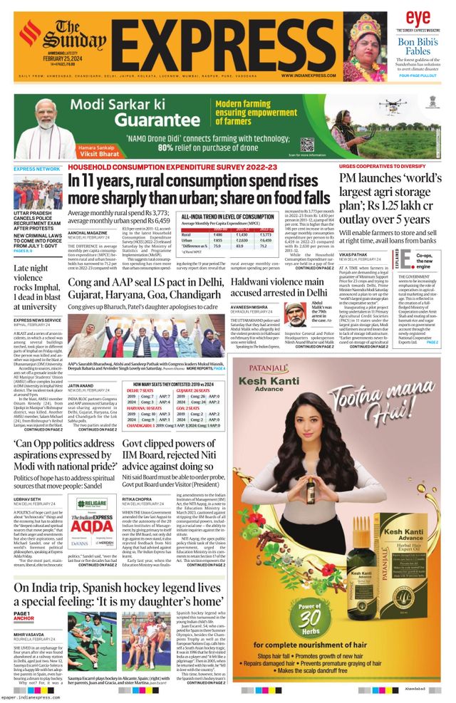 The Indian Express Ahmedabad