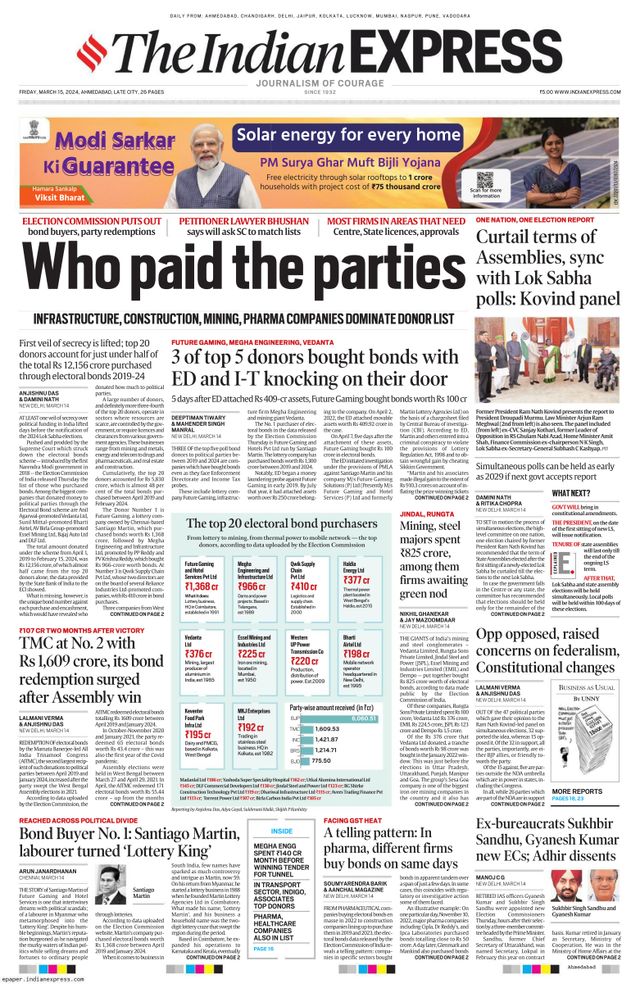 The Indian Express Ahmedabad