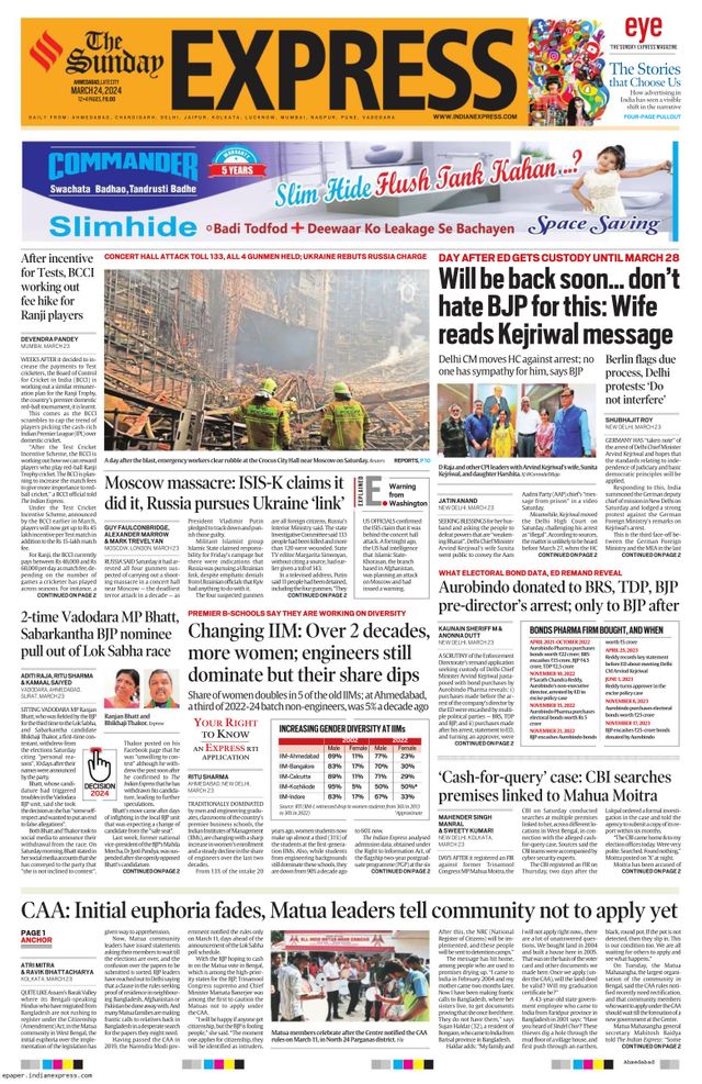 The Indian Express Ahmedabad