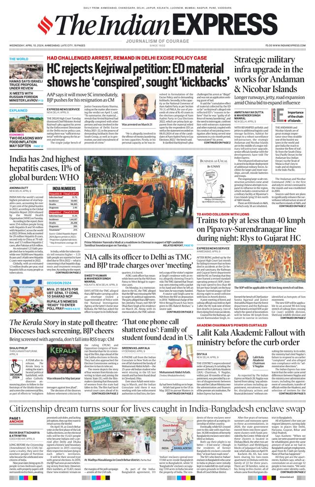 The Indian Express Ahmedabad